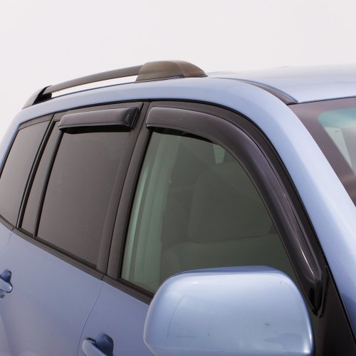 Auto Ventshade [AVS] Ventvisor / Rain Guards | Outside Mount, Smoke Color, 4 pc | 94921 | Fits 2003 - 2007 Nissan Murano