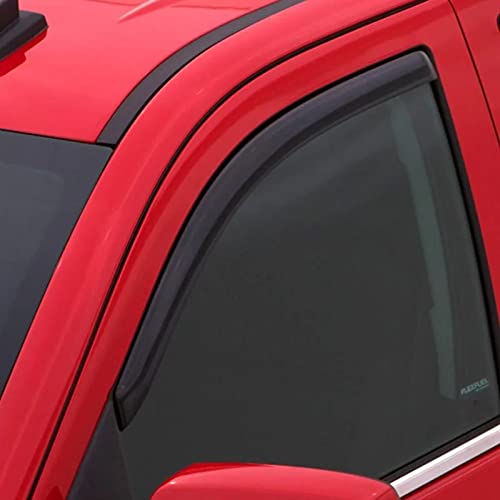 Auto Ventshade [AVS] In-Channel Ventvisor / Rain Guards | Smoke, 2 pc | 192925 | Fits 1995 - 2004 Toyota Tacoma Access Cab