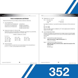 Singapore Math Challenge 4th Grade Math Workbooks, Singapore Math Grade 4 and Up, Patterns, Counting, Addition, Subtraction, Multiplication, Division, 4th Grade Math Classroom or Homeschool Curriculum