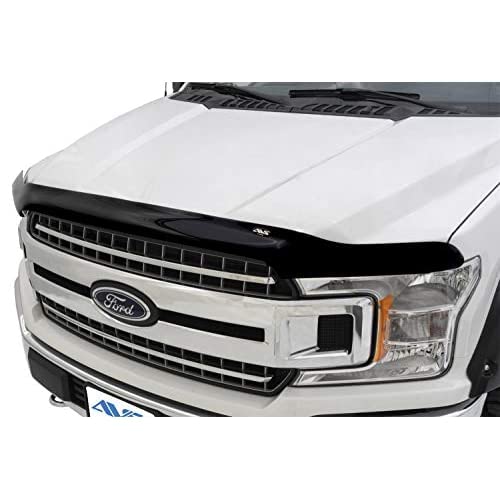 Auto Ventshade [AVS] Bugflector II / Hood Shield | High Profile | Smoke Color, 1 pc. | 25016 | Fits 2008 - 2013 Ford Econoline Vans, 2008 - 2023 Ford E-450 Super Duty