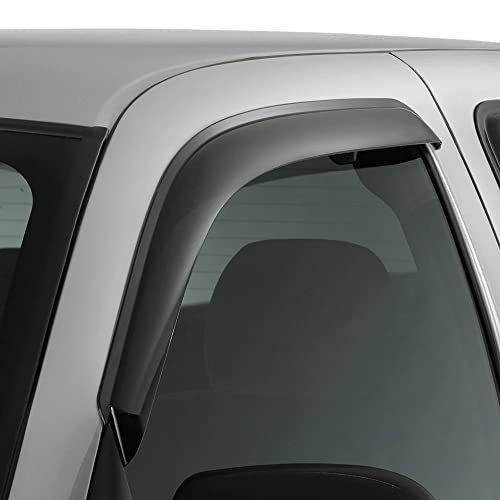 Auto Ventshade [AVS] Ventvisor / Rain Guards | In-Channel, Smoke Color, 4 pc | 94329 | Fits 2003 - 2009 Hummer H2