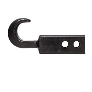 Smittybilt Receiver Mounted Tow Hook (Black) - 7610