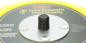 Astro Pneumatic Tool 4607 5" PU Hook & Loop Backing Pad , yellow