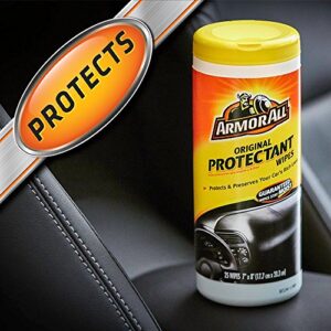 Armor All-10848 Original Protectant & Cleaning Wipes Twin Pack (2x25 count)