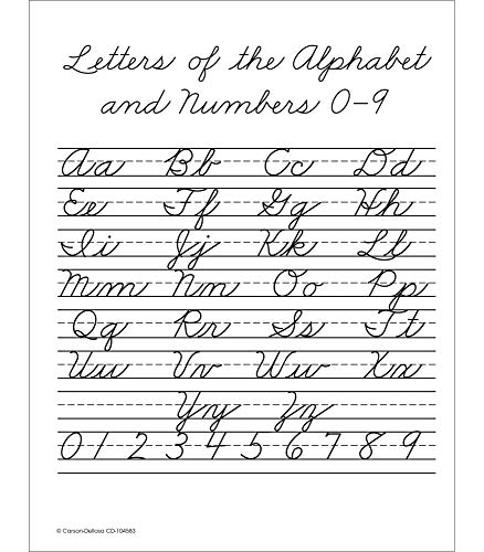 Beginning Traditional Cursive Handwriting Workbook for Kids, Handwriting Practice for Cursive Alphabet and Numbers (Learning Spot)