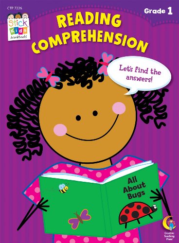 Reading Comprehension Stick Kids Workbook, Grade 1 (Stick Kids Workbooks)