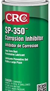 CRC SP-350 Corrosion Inhibitor 03262 - 11 Oz. Aerosol, Long Term Rust Prevention Lubricant for Indoor Applications