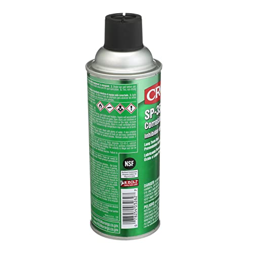 CRC SP-350 Corrosion Inhibitor 03262 - 11 Oz. Aerosol, Long Term Rust Prevention Lubricant for Indoor Applications