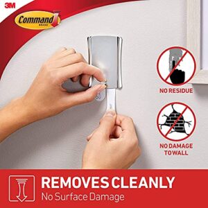 Command Universal Frame Hangers, Damage Free Hanging Picture Hangers, No Tools Frame Hanger for Living Spaces, 1 Metal Picture Frame Hanger and 4 Large Command Strips