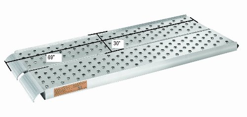 Lund 602004 Bi-Fold 69" Loading Ramp, 1500-Pound Capacity,Aluminum