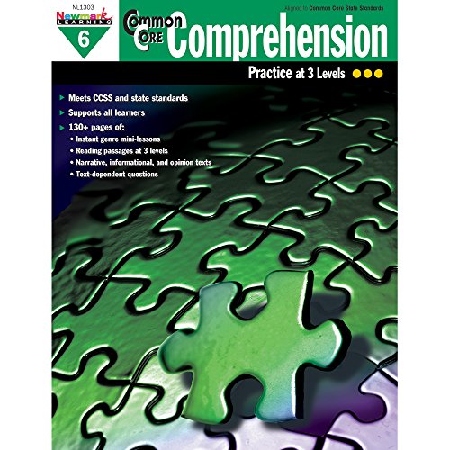 Newmark Learning Grade 6 Common Core Comprehension Aid