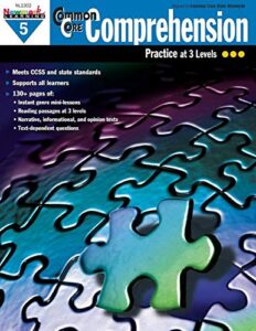 newmark learning grade 5 common core comprehension aid