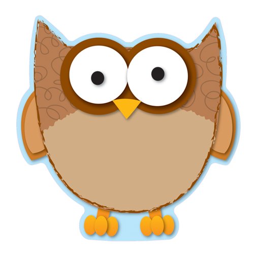 Carson Dellosa Owls Cutouts, 36 Owl Cutouts for Bulletin Board and Classroom Décor, Bird Clasroom Décor, Owl Classroom Cut-Outs, Animal Cutouts for Classroom Bulletin Board Decorations