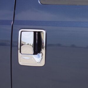 Putco 401209 Chrome Trim Door Handle Covers without Passenger Keyhole for Super Duty (4 Door)