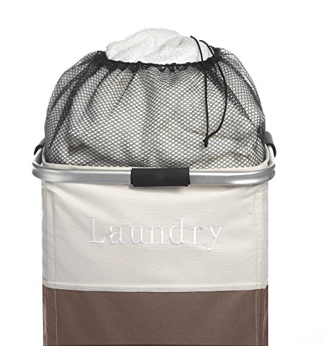 Whitmor Easy Care Laundry Hamper - Espresso