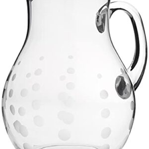 Mikasa Cheers Glass Beverage Pitcher, 3.25-Quart