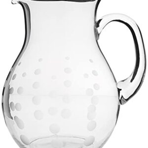 Mikasa Cheers Glass Beverage Pitcher, 3.25-Quart