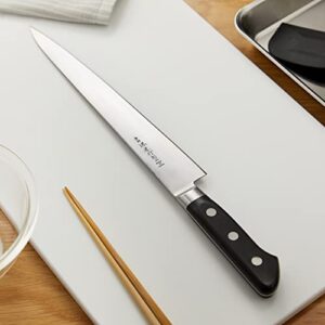 Sakai Takayuki Japan Steel(HAGANE) w/Bolster, 15023 Japanese Chef's Sujibiki Knife 240mm/9.4"