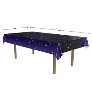 Starry Night Tablecover Party Accessory (1 count) (1/Pkg)