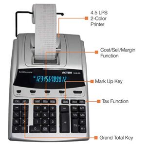 Victor 1240-3A 12 Digit Heavy Duty Commercial Printing Calculator