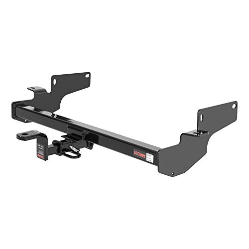 CURT 120583 Class 2 Trailer Hitch with Ball Mount, 1-1/4-Inch Receiver, Compatible with Select Cadillac DeVille, DTS