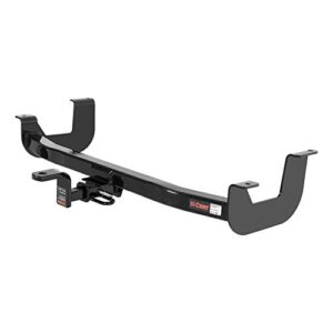 curt 122533 class 2 trailer hitch with ball mount, 1-1/4-inch receiver, compatible with select lincoln ls