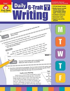 evan-moor daily 6-trait writing, grade 7