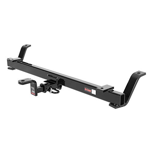 CURT 110413 Class 1 Trailer Hitch with Ball Mount, 1-1/4-In Receiver, Fits Select Ford Mustang