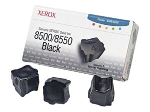 xerox 108r00668 solid ink 8500/8550 black cartridge (3 sticks)