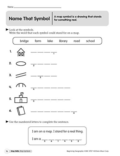 Beginning Geography Workbook, Homeschooling and Classroom Resource Workbook (Beginning Geography (Evan-Moor))