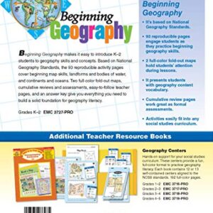 Beginning Geography Workbook, Homeschooling and Classroom Resource Workbook (Beginning Geography (Evan-Moor))