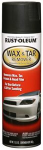 rust-oleum 251567 wax and tar remover, 13.5 oz, spray, aerolized mist, clear, 13