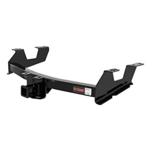 curt 13062 class 3 trailer hitch, 2-inch receiver, fits select chevrolet silverado, gmc sierra 2500, 3500 hd , black