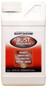 rust-oleum 248659 rust reformer brush on, 8 oz, black