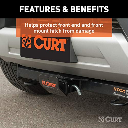 CURT 31007 Trailer Hitch Skid Plate for 2-Inch Receiver