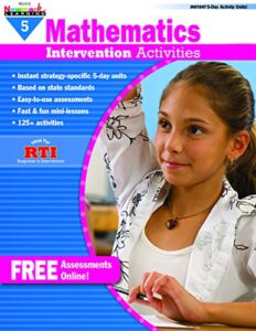 everyday mathematics intervention activities, grade 5 (eia)