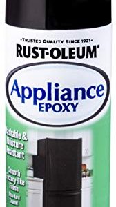 Rust-Oleum 7886830 Specialty Appliance Epoxy Spray Paint, 12 oz, Black