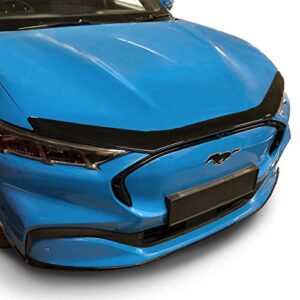 auto ventshade [avs] aeroskin hood protector | flush mount, dark smoke | 322023 | fits 2010 – 2012 ford mustang