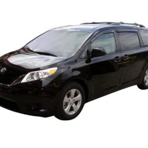 Auto Ventshade [AVS] Ventvisor / Rain Guards | Outside Mount | Smoke, 4 pc | 94365 | Fits 2011 - 2020 Toyota Sienna