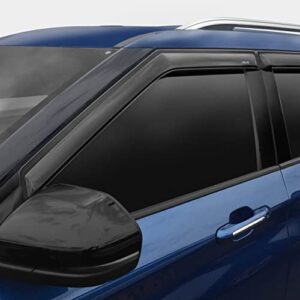 Auto Ventshade [AVS] Ventvisor / Rain Guards | Outside Mount | Smoke, 4 pc | 94365 | Fits 2011 - 2020 Toyota Sienna