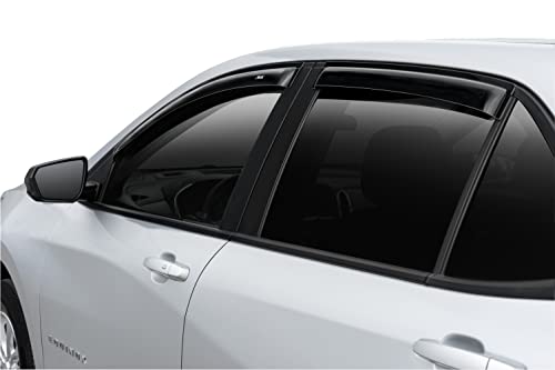 Auto Ventshade [AVS] Ventvisor / Rain Guards | Outside Mount | Smoke, 4 pc | 94365 | Fits 2011 - 2020 Toyota Sienna