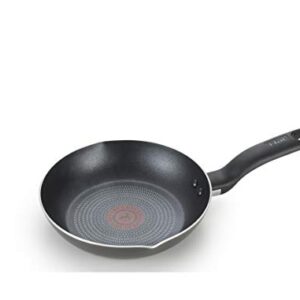 T-fal Initiatives Nonstick Fry Pan Cookware Set, 2-Piece, Black