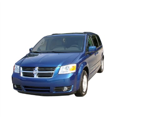 Auto Ventshade [AVS] Ventvisor / Rain Guards | Outside Mount | Smoke, 4 pc | 94251 | Fits 2008 - 2016 Chrysler Town & Country, 2008 - 2020 Dodge Grand Caravan