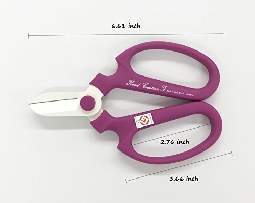 Flower Scissors Hand Creation F-170 (Violet)