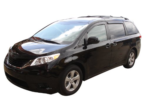 Auto Ventshade [AVS] Bugflector II / Hood Shield | High Profile, Smoke Color | 24160 | Fits 2011 - 2020 Toyota Sienna