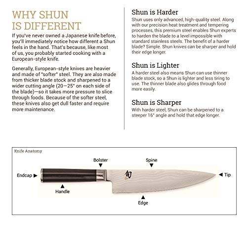 Shun Paring Knife Cutlery Premier, Small, Pakkawood