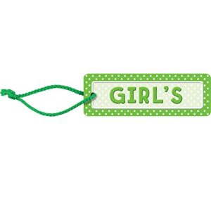 teacher created resources polka dots girls pass (green), green (4754)