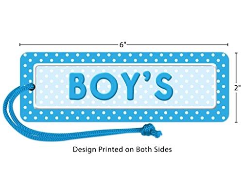 Teacher Created Resources Polka Dots Boys Pass (blue), Blue (4755)