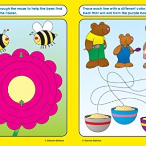 Carson Dellosa | Mazes Activity Workbook | Preschool–1st Grade, 64pgs (Home Workbooks)