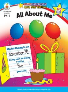 all about me, grades pk – 1 (home workbooks)